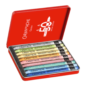 Boîte 10 Pastels NEOCOLOR™ II Aquarelle 50 ans Pastel – Édition Spéciale
