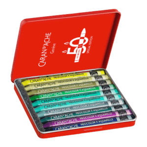 Boîte 10 Pastels NEOCOLOR™ II Aquarelle 50 ans Lush – Édition Spéciale
