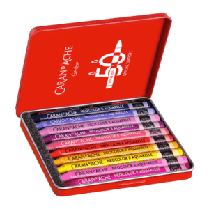 Boîte 10 Pastels NEOCOLOR™ II Aquarelle 50 ans Pop – Édition Spéciale
