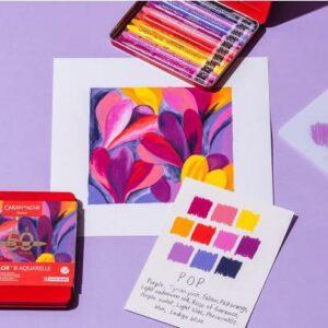 Boîte 10 Pastels NEOCOLOR™ II Aquarelle 50 ans Pop – Édition Spéciale