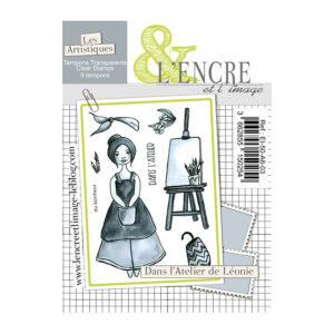 Tampon clear – Dans l’Atelier de Leonie – L’Encre et l’Image
