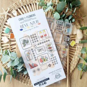 CLEAR DL MOSAIQUE D’ETE – REVE AZUR – Chou & Flowers