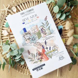 CLEAR A5 PARFUM DU SUD – REVE AZUR – Chou & Flowers