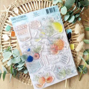 CLEAR A5 TUTTI FRUTTI – REVE AZUR – Chou & Flowers