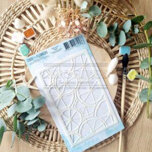 POCHOIR CITRON – REVE AZUR – Chou & Flowers