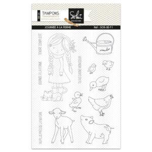 Tampons transparents – SOUVENIRS D’ENFANCE : Journée à la ferme – Sokaï