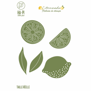 Matrices de découpe Citrons – Collection Citronnade – HA PI Little Fox