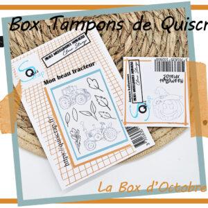 La Box Tampons de Quiscrap