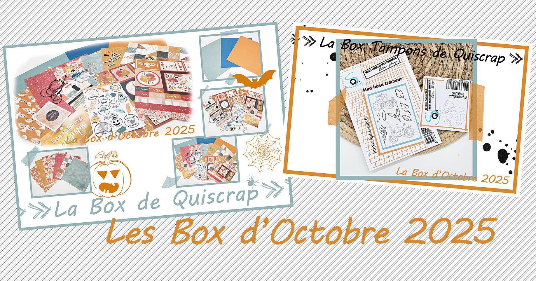 You are currently viewing Les Box d’Octobre 2025