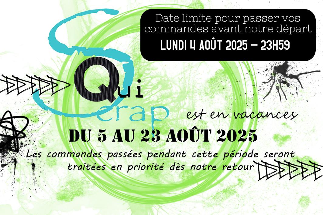 You are currently viewing 🌴 C’est le moment de recharger les batteries chez Quiscrap ! 🌞