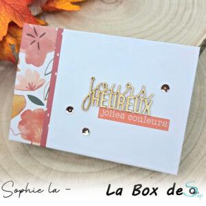 Lire la suite à propos de l’article Tuto n°2 pour la Box d’Octobre 2025 par Sophie La