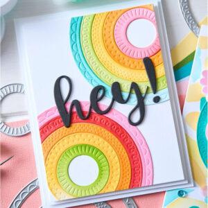 Matrice de découpe – Border Party Circles Framelits – Sizzix