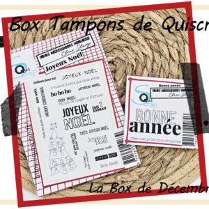 La Box Tampons de Quiscrap