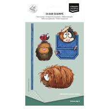 Tampons clear – Guinea Pigs 3 – Vaessen Créative