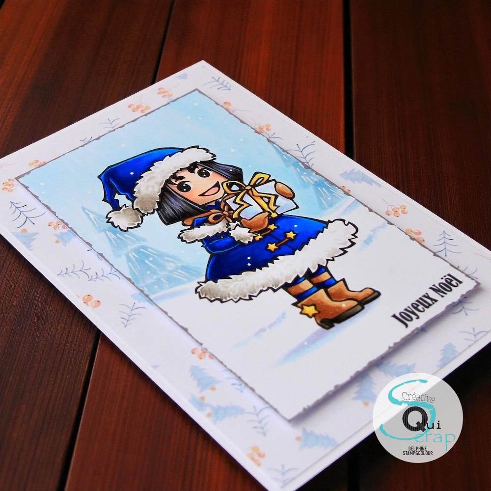 You are currently viewing Les cartes de Noël avec Agathe et Félix de Delphine Stampandcolour