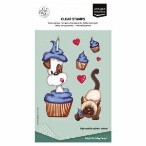 Tampons clear - Odey's Birthday Party 3 - Vaessen Créative