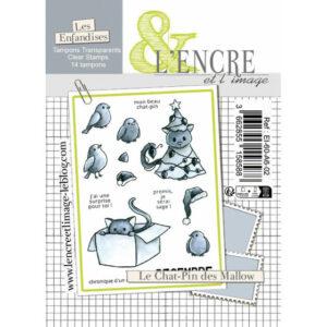 Tampon clear – Le Chat-Pin des Mallow – L’Encre et l’Image
