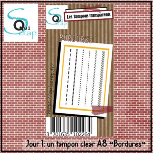 Les produits du Calendrier de l&rsquo;Avent Quiscrap 2025