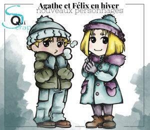 Lire la suite à propos de l’article ❄️ Agathe et Félix reviennent cet hiver chez Quiscrap ! ❄️