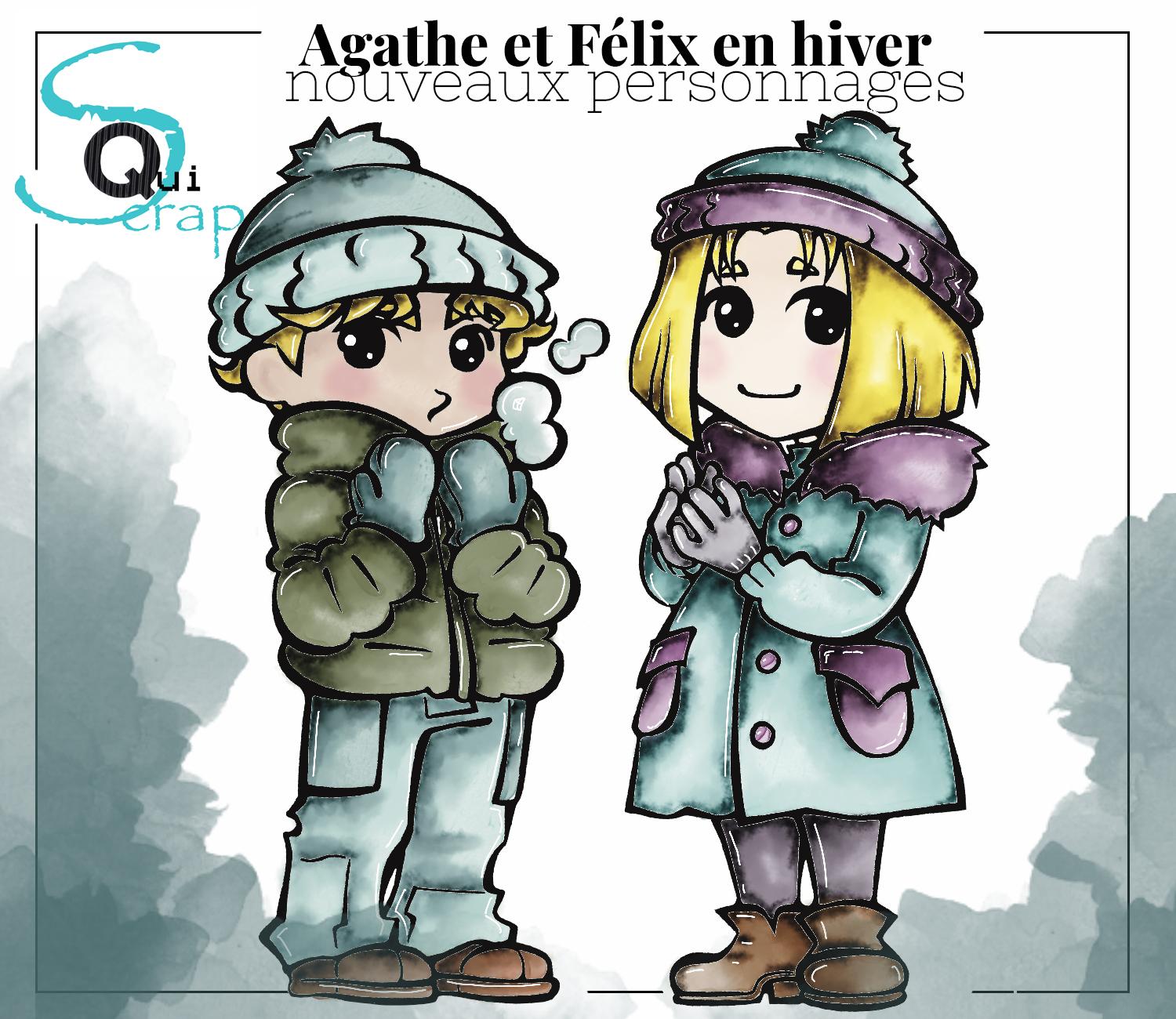 You are currently viewing ❄️ Agathe et Félix reviennent cet hiver chez Quiscrap ! ❄️