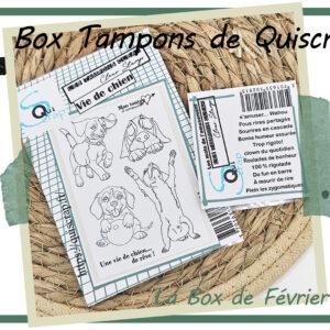 La Box Tampons de Quiscrap