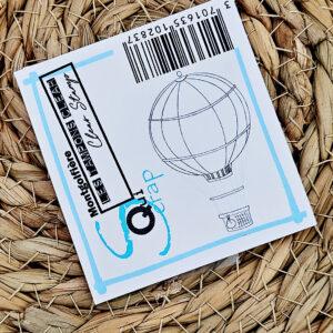 Tampons clear – Montgolfière – Quiscrap