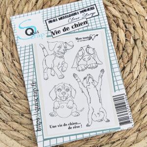 Tampons clear – Vie de chien – Quiscrap