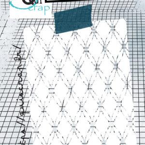 Pochoir A7 – Dentelle – Quiscrap
