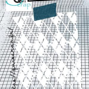Pochoir A7 – Motifs écossais – Quiscrap