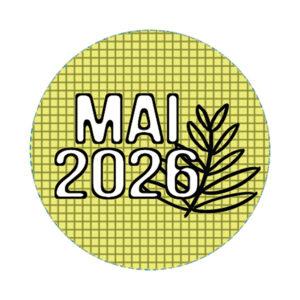 Badge 32mm – Mai 2026 – Quiscrap
