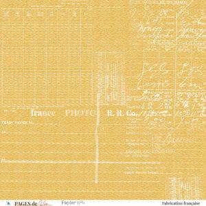 Papier n°4 – Collection Pages de Vie – Quiscrap