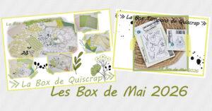 Lire la suite à propos de l’article Les Box de Mai 2026