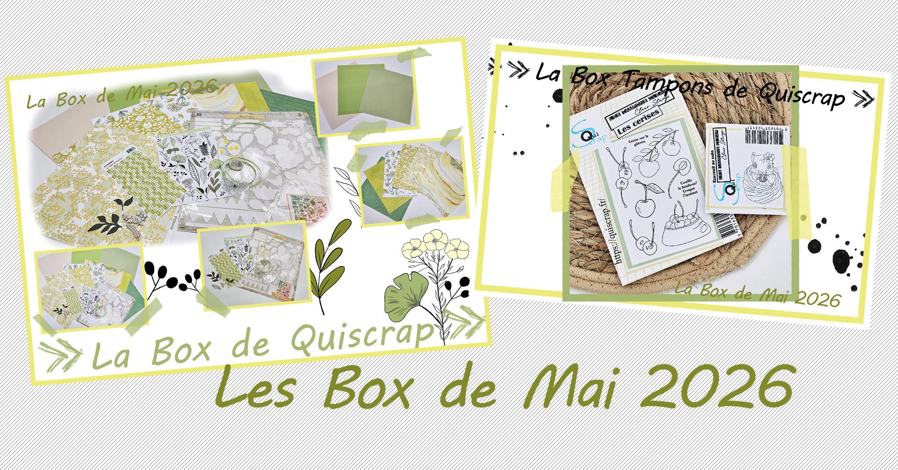 You are currently viewing Les Box de Mai 2026
