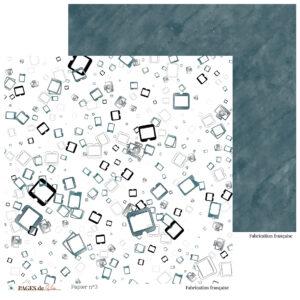 Papier n°3 – Collection Pages de Vie – Quiscrap