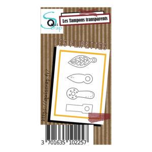 Tampons A8 – Les flipettes – Collection Pages de Vie – Quiscrap