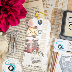 Tampons A6 – Esprit postal – Collection Pages de Vie – Quiscrap