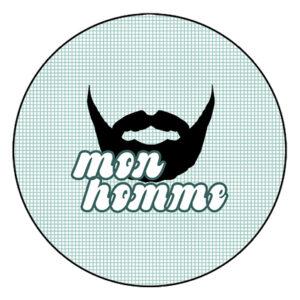Badge 25mm – Mon homme – Quiscrap