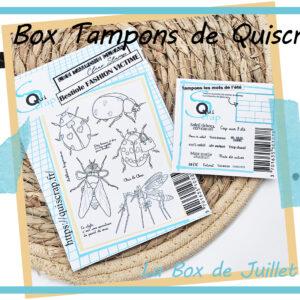 La Box Tampons de Quiscrap