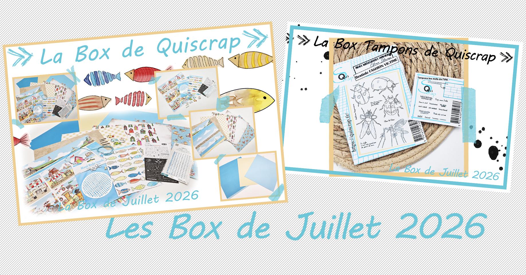 You are currently viewing Les Box de Juillet 2026