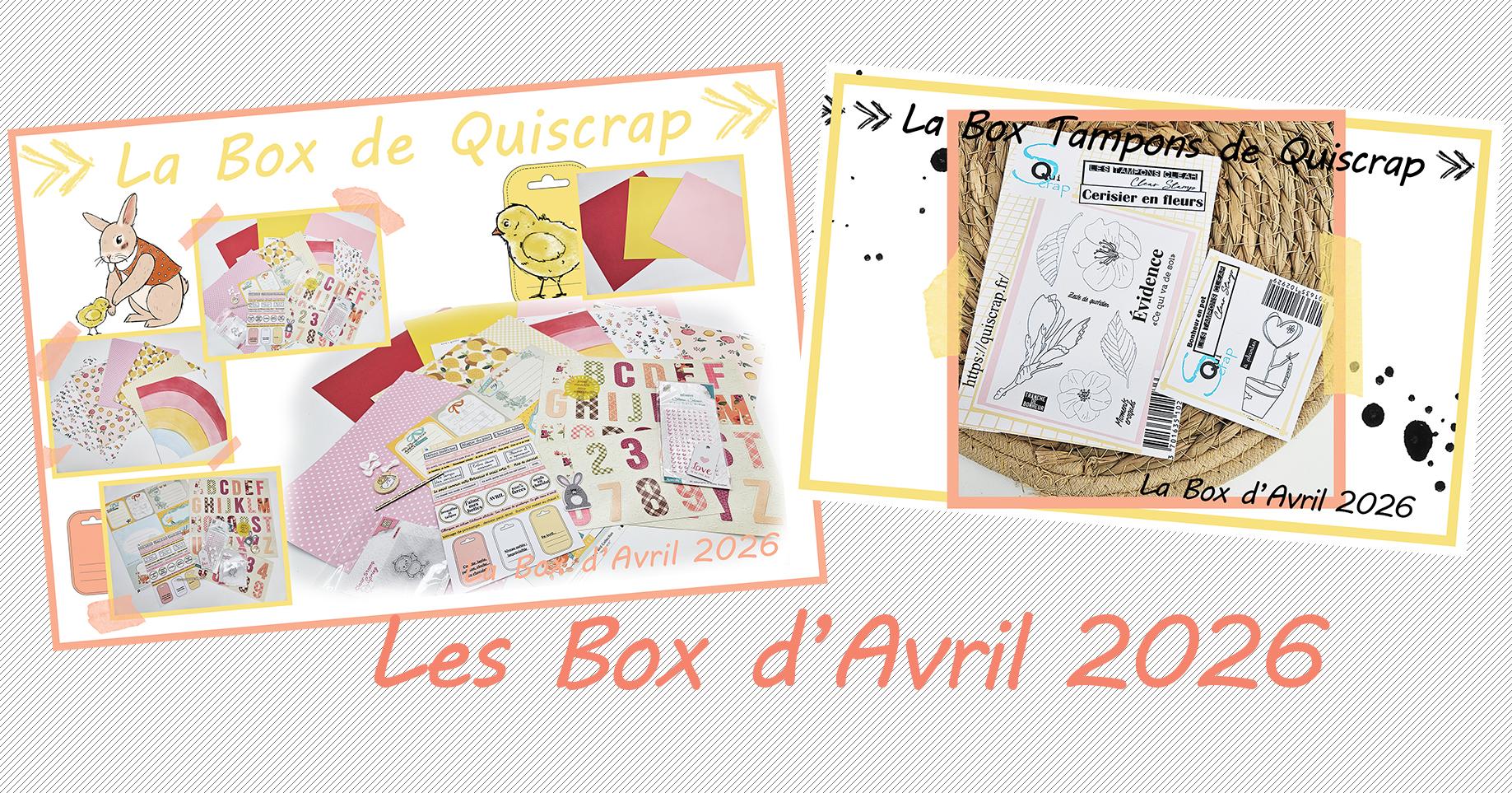 You are currently viewing Les Box d&rsquo;Avril 2026