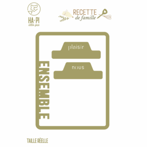 Matrices de découpe Cadre Ensemble – HA PI Little Fox