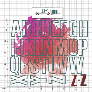 Set de die : Double Alphabet – DIY and Cie