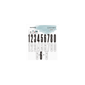 Tampon clear – Double chiffres – DIY and Cie