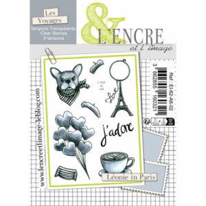 Tampon clear – Leonie in Paris – L&rsquo;Encre et l&rsquo;Image