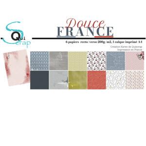 Collection papiers – Collection Douce France – Quiscrap
