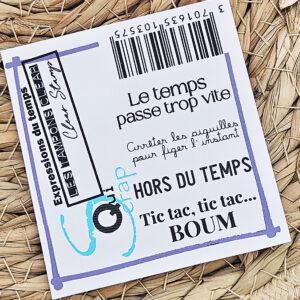 Tampons A8 – Expressions du temps – Quiscrap