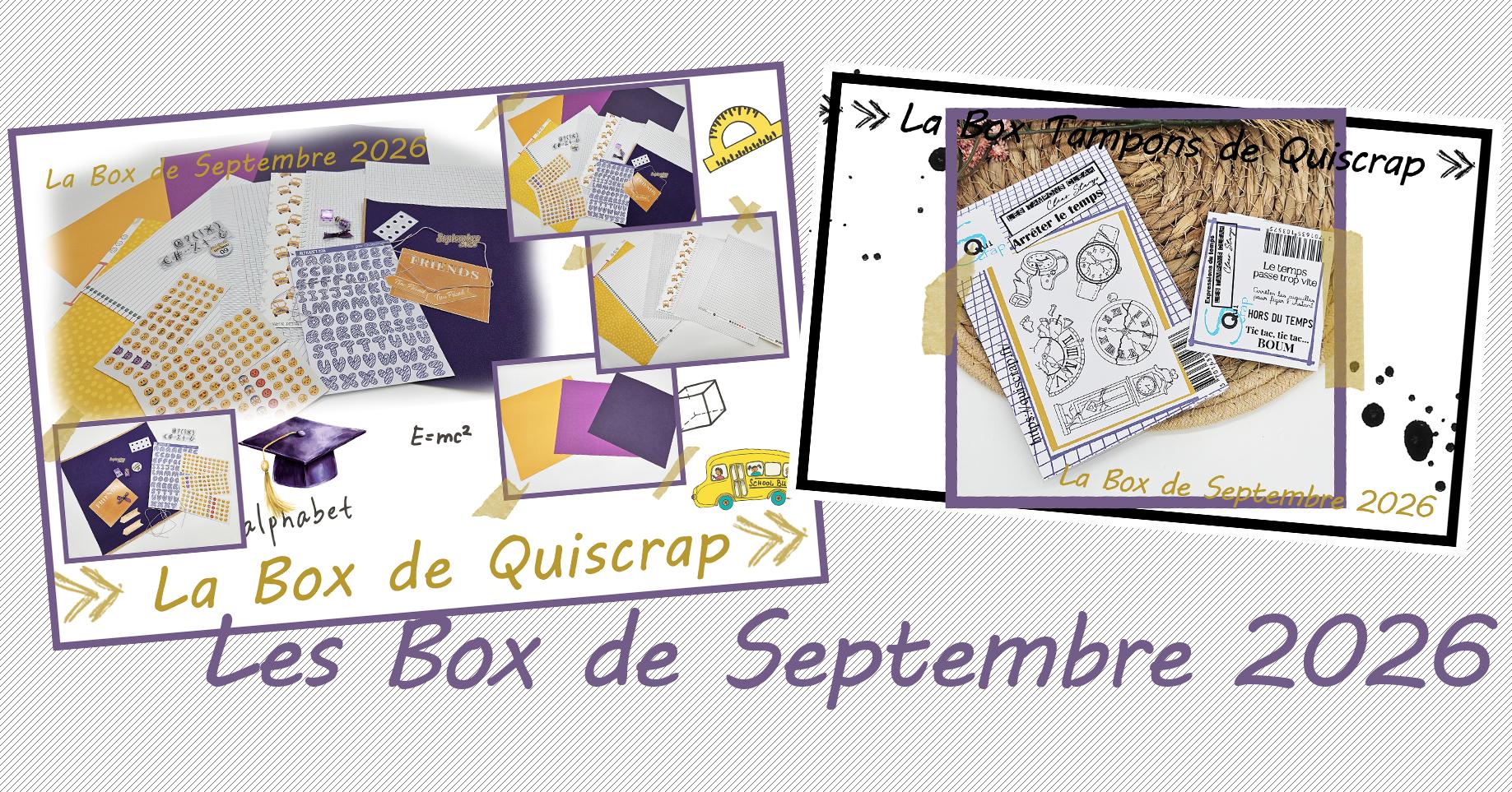 You are currently viewing Les Box de Septembre 2026