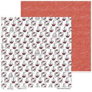 Papier n°4 – Collection Douce France – Quiscrap