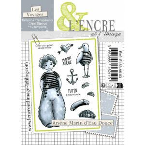 Tampon clear – Arsène Marin d&rsquo;Eau Douce – L&rsquo;Encre et l&rsquo;Image