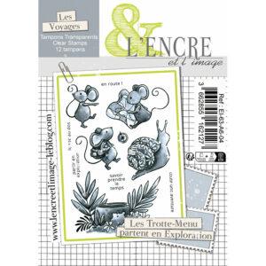 Tampon clear – Les Trotte-Menu partent en Exploration – L’Encre et l’Image